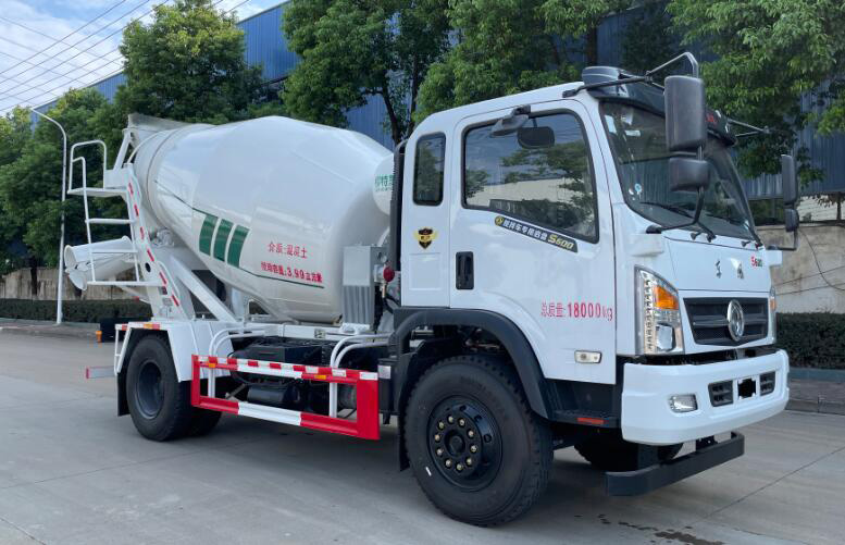 东风3.99方混凝土搅拌运输车