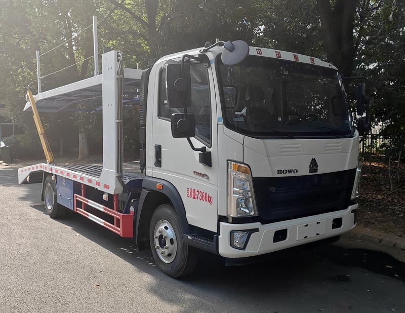 重汽2轴车辆运输车