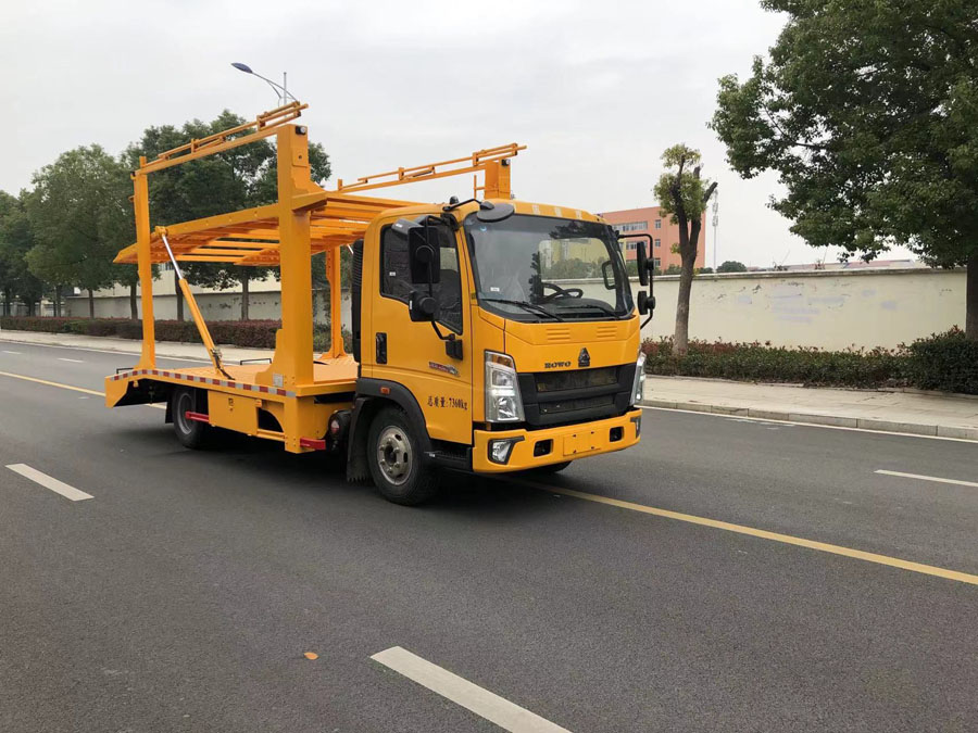 重汽2轴车辆运输车