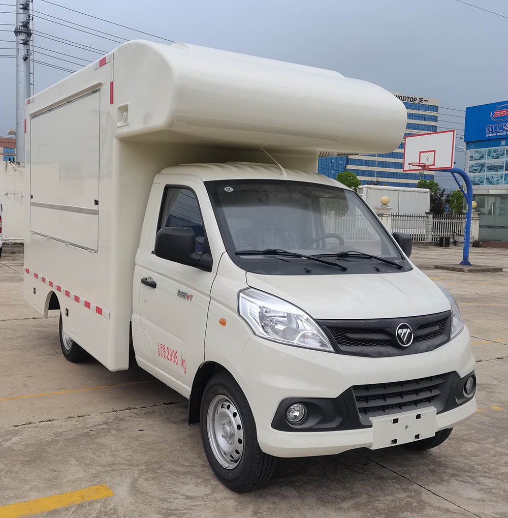 福田2轴售货车