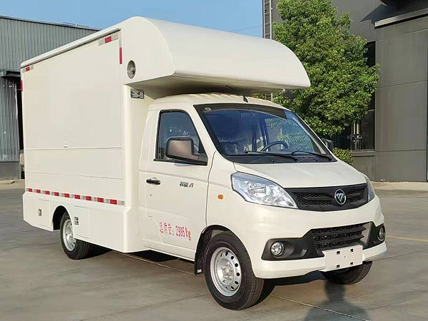 福田2轴售货车