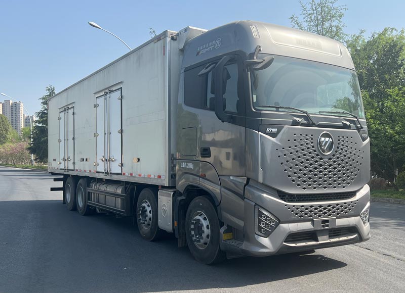 福田4轴冷藏车