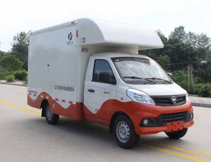 福田2轴售货车