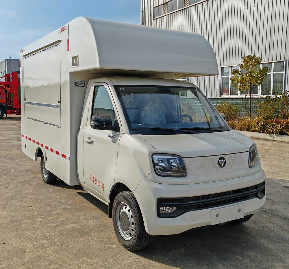 福田2轴售货车