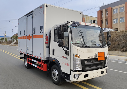 重汽2轴爆破器材运输车