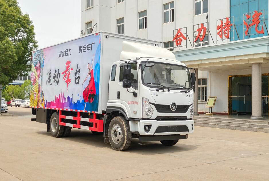 陕汽2轴舞台车