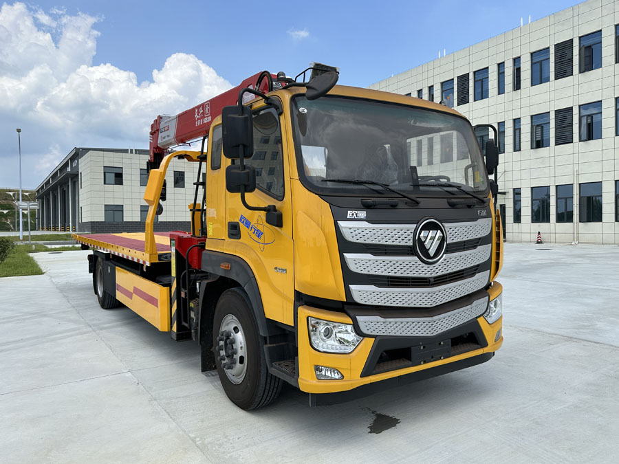 福田2轴清障车