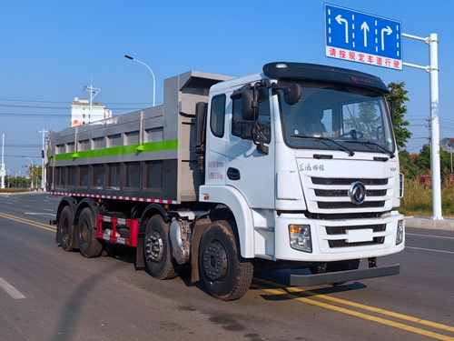 东风4轴污泥自卸车