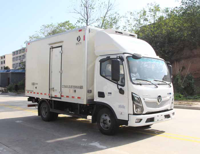 福田2轴纯电动冷藏车