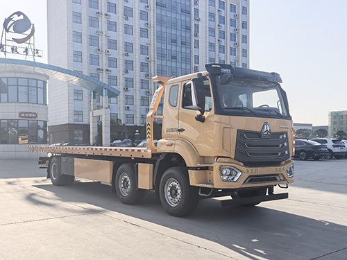 重汽3轴清障车