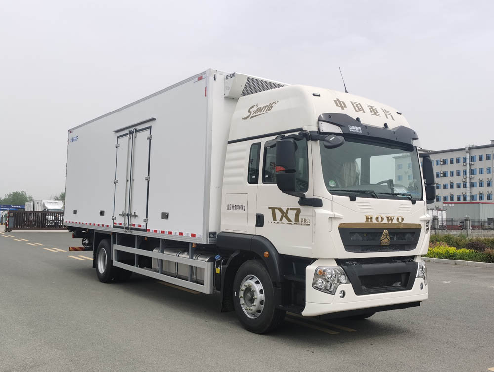 重汽2轴冷藏车