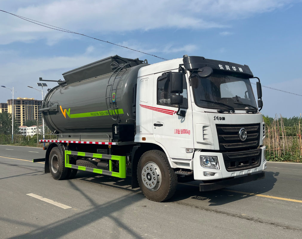 东风11.56方污泥自卸车