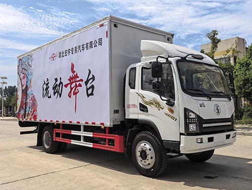 陕汽2轴舞台车