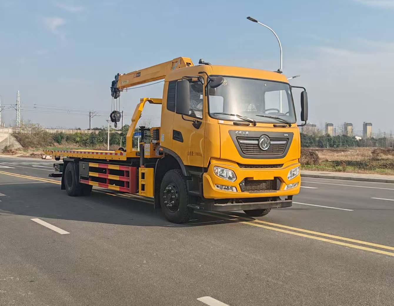 东风2轴清障车