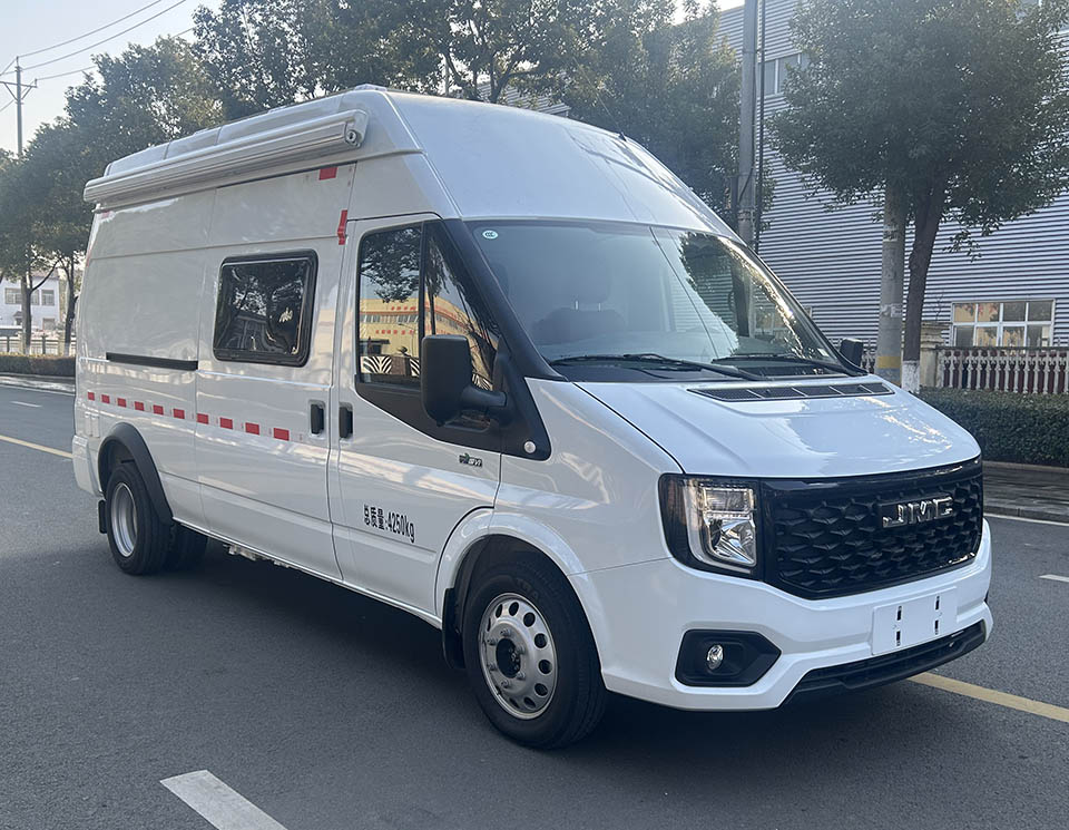 江铃2轴售货车