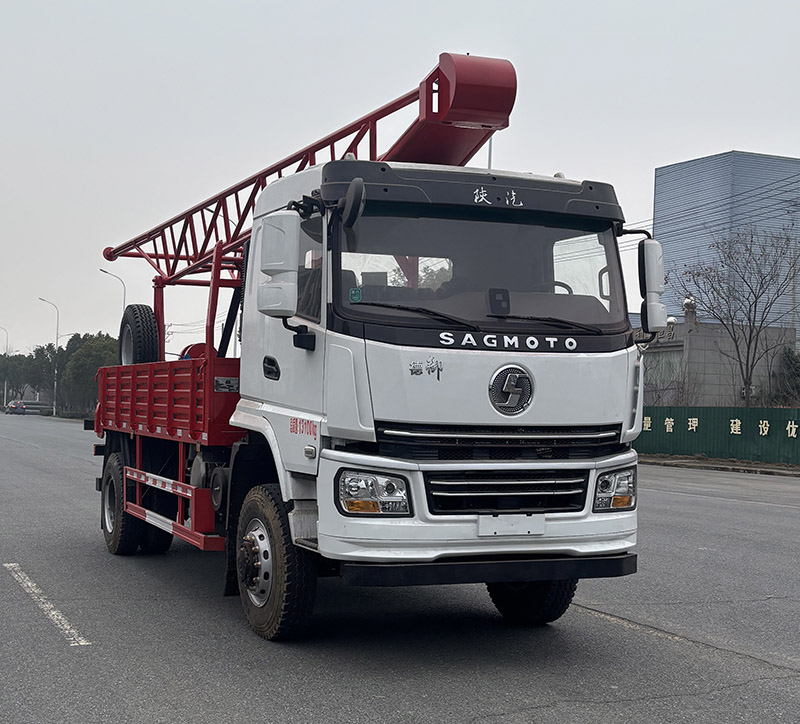 陕汽2轴钻机车