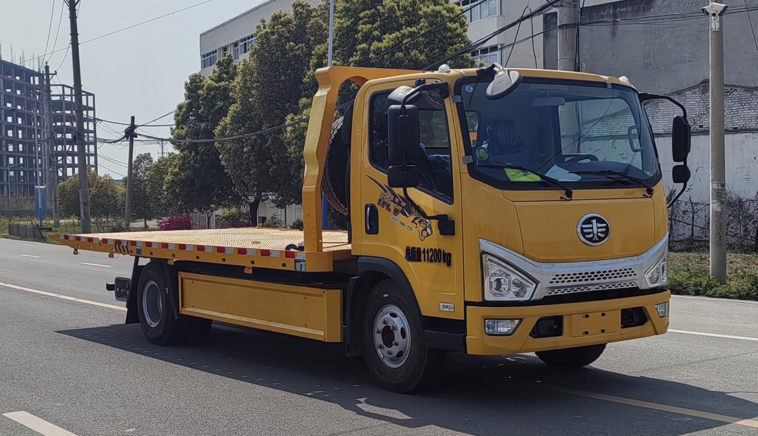 解放2轴清障车