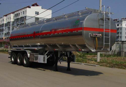 42.2方铝合金易燃液体罐式运输半挂车