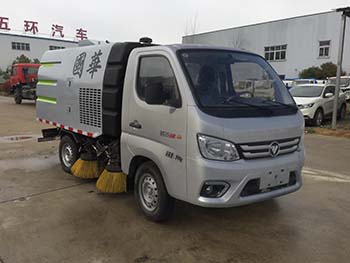 福田2轴扫路车