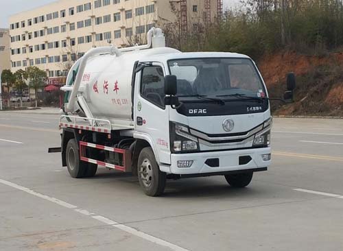 东风4.1方吸污车
