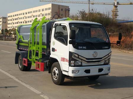 东风2轴自装卸式垃圾车