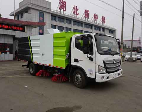 福田2轴扫路车