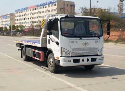 解放2轴清障车