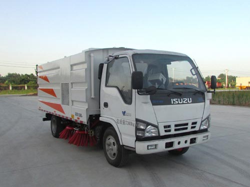庆铃2轴扫路车
