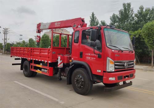 东风2轴随车起重运输车