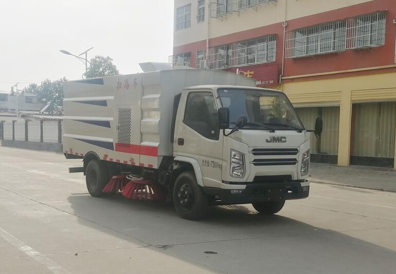 江铃2轴扫路车