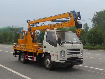 江铃2轴高空作业车