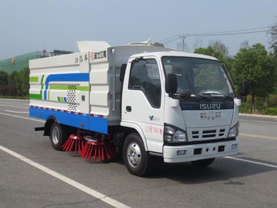 庆铃2轴扫路车