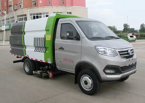 东风2轴纯电动吸尘车