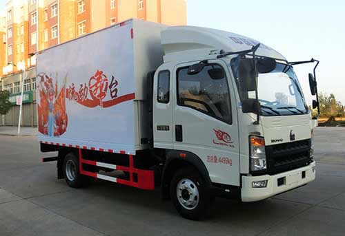 重汽2轴舞台车