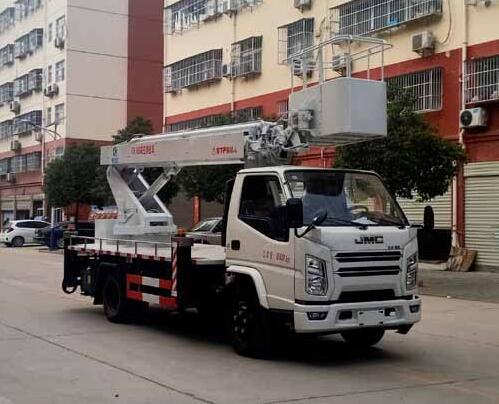 江铃2轴高空作业车