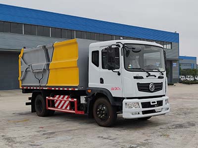 东风2轴压缩式对接垃圾车