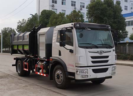 解放2轴污泥自卸车