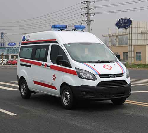 江铃2轴救护车