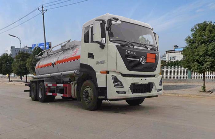 东风14.1方腐蚀性物品罐式运输车