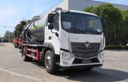 福田10.83方吸污车