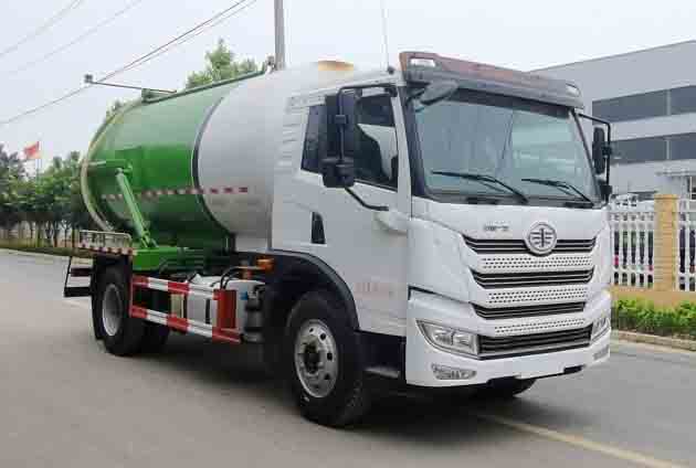 解放10.5方吸污车