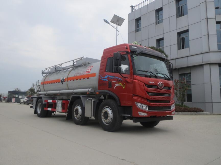 解放14.9方腐蚀性物品罐式运输车