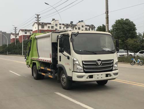 福田2轴压缩式垃圾车