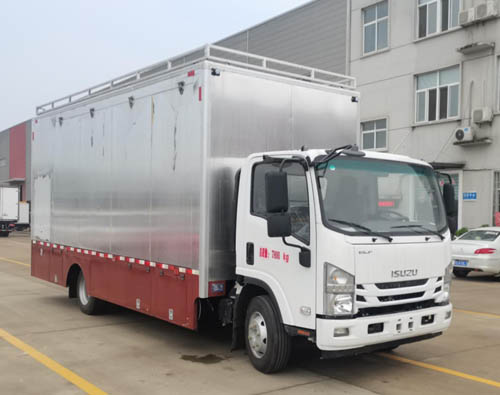 庆铃2轴宣传车