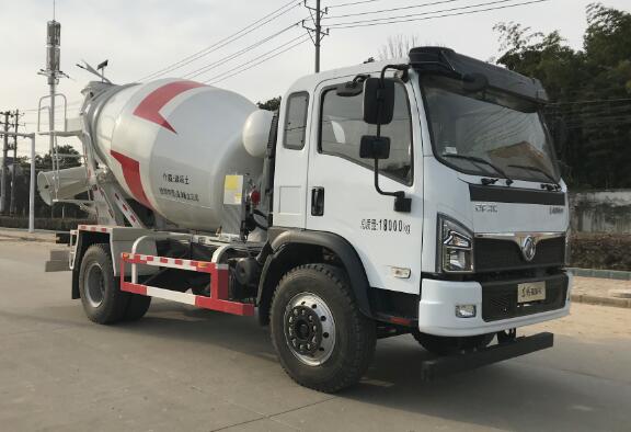 东风3.98方混凝土搅拌运输车