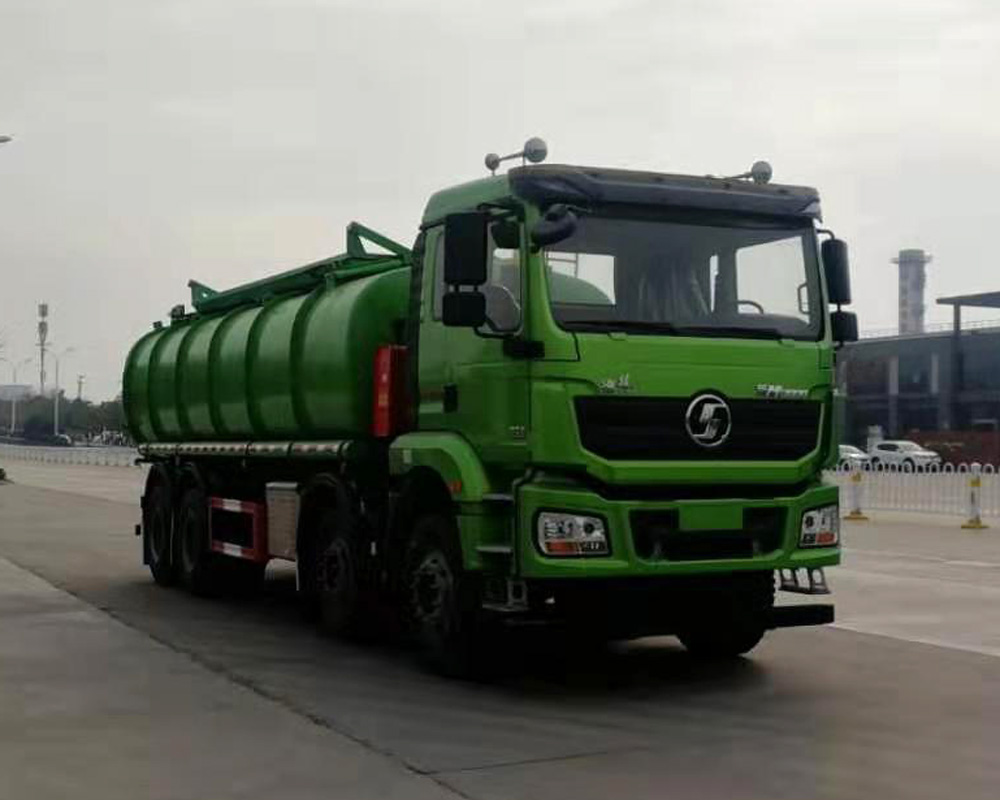 陕汽20.1方污泥自卸车