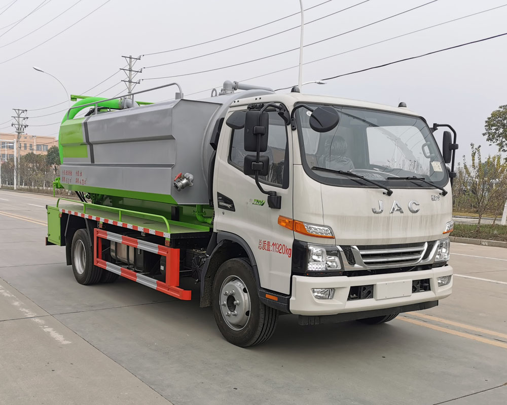 江淮6.2方清洗吸污车
