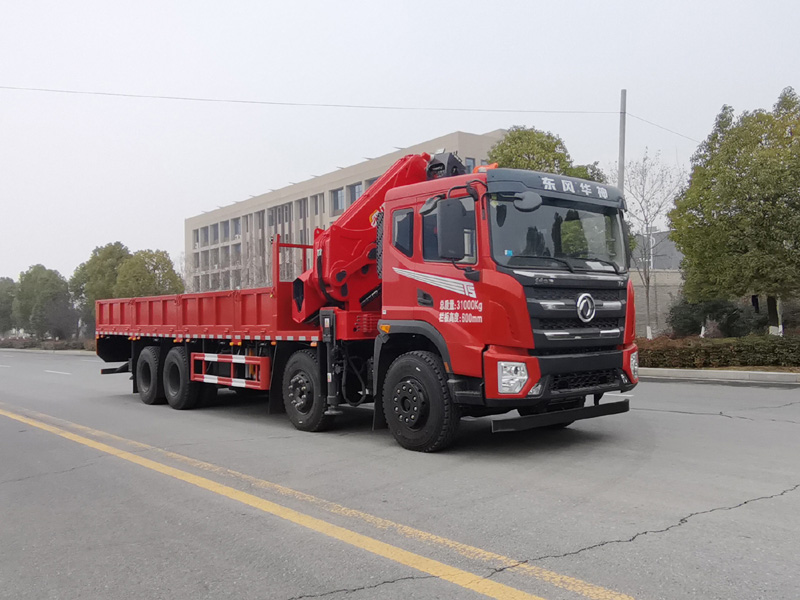 东风4轴随车起重运输车