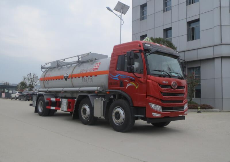 解放9.13方腐蚀性物品罐式运输车