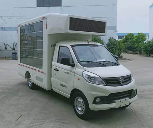 福田2轴宣传车